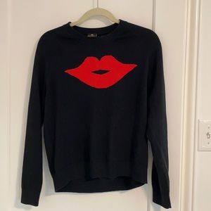 Paul Smith barely worn lips sweater
